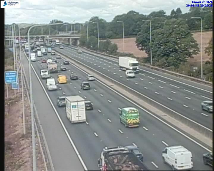 Click for full screen live camera. M25 55214 J21-J20