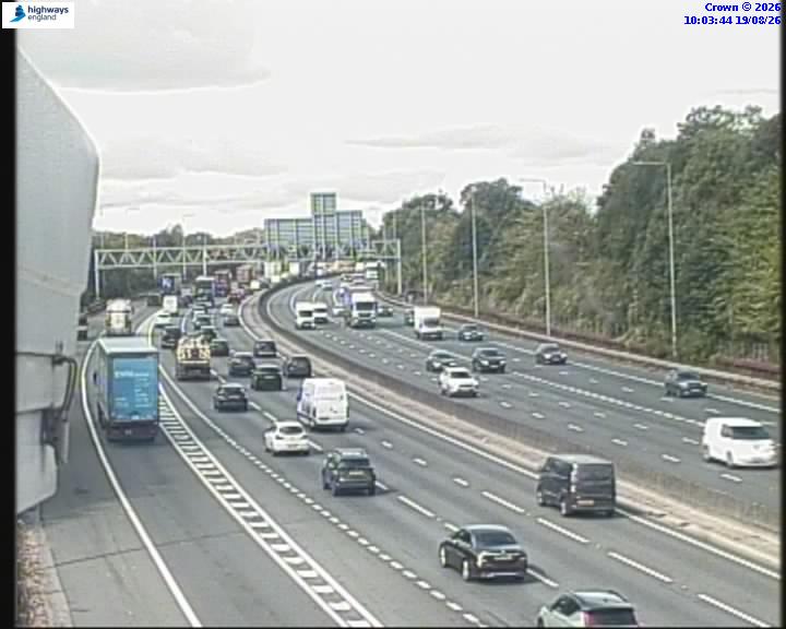 Click for full screen live camera. M25 55225 J21