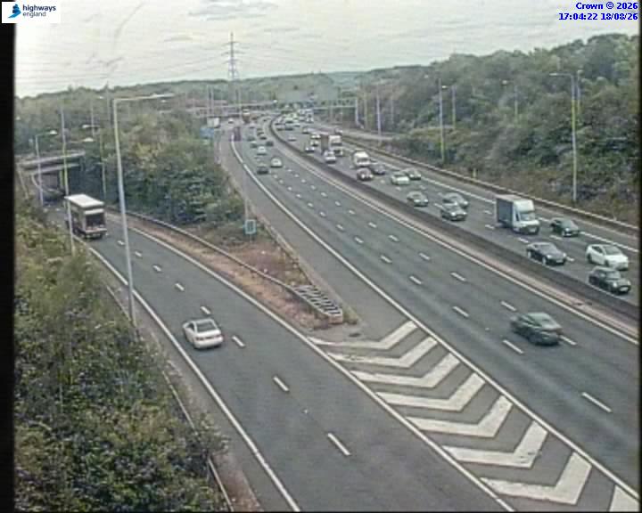 Click for full screen live camera. M25 55233 J21