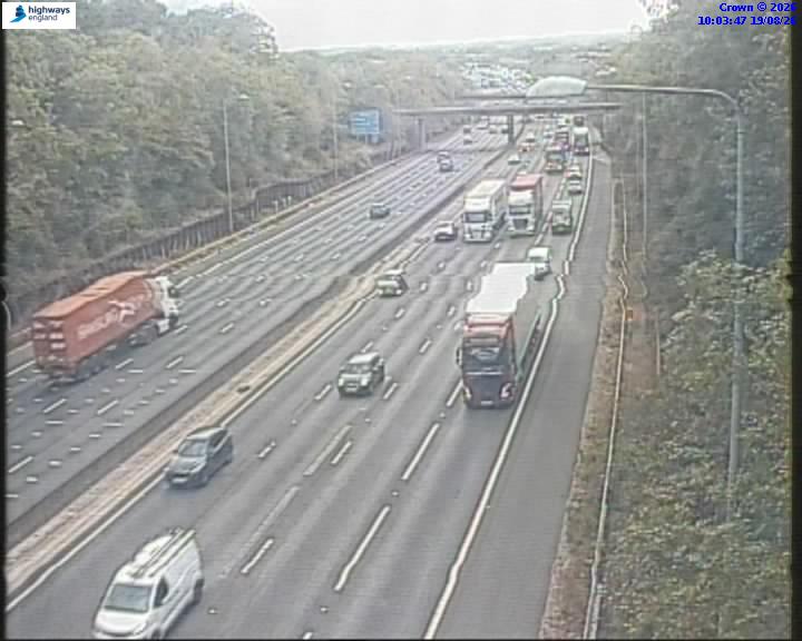 Click for full screen live camera. M25 55247 J22-J21A