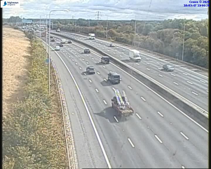 Click for full screen live camera. M25 55287 J21A-J22