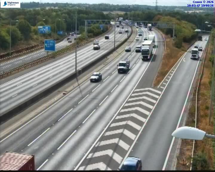 Click for full screen live camera. M25 55338 J23