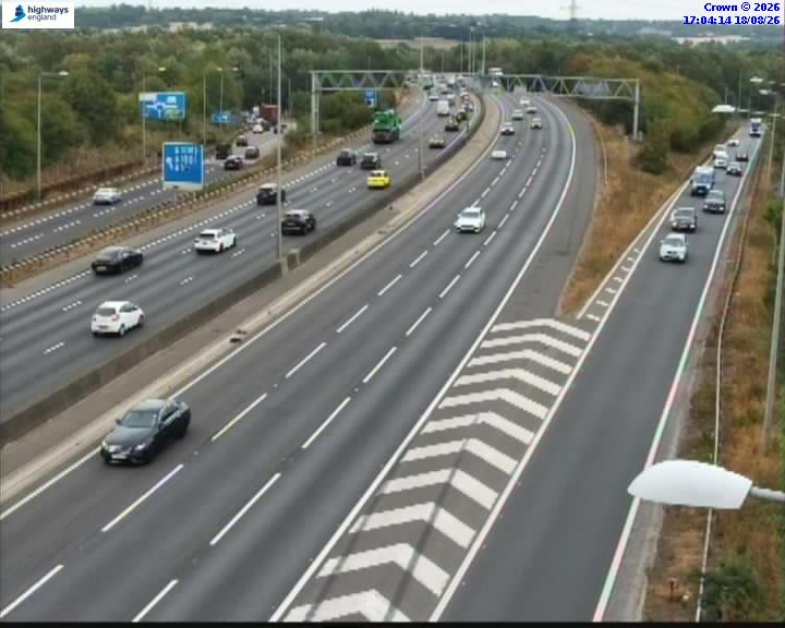 Click for full screen live camera. M25 55338 J23
