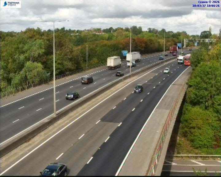 Click for full screen live camera. M25 55341 J23
