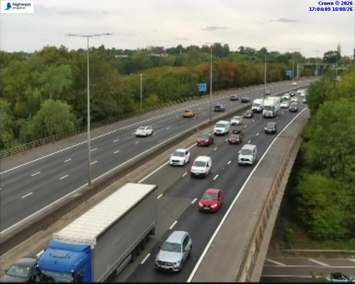 Click for full screen live camera. M25 55341 J23