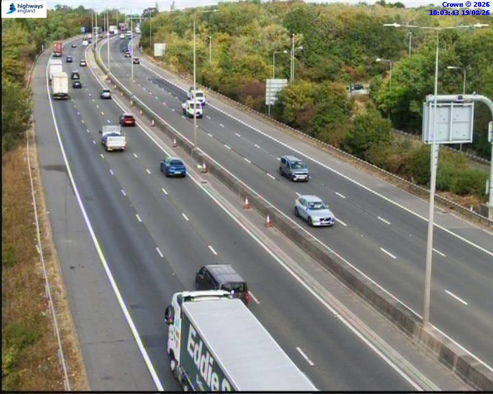 Click for full screen live camera. M25 55343 J23
