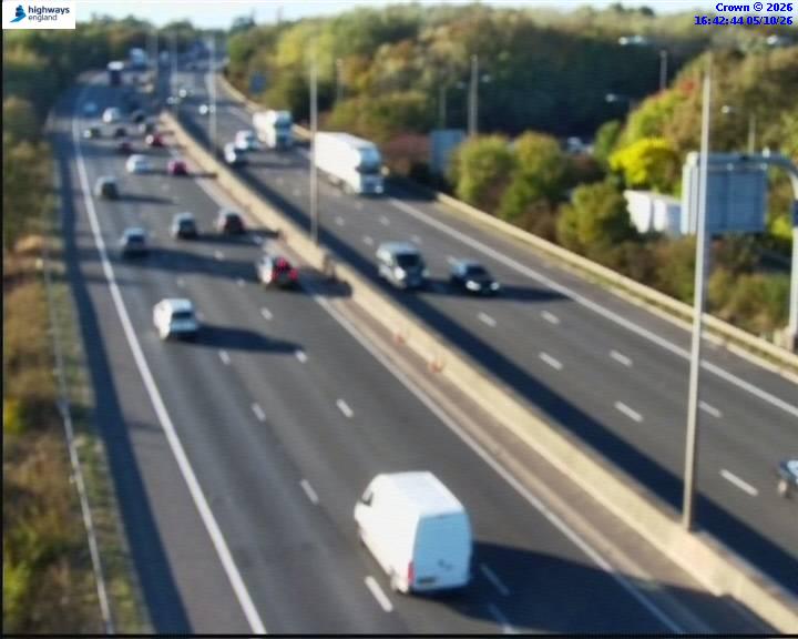 Click for full screen live camera. M25 55343 J23