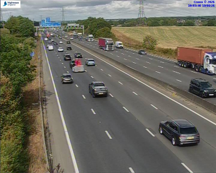 Click for full screen live camera. M25 55371 J24 – J23