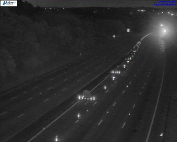 Click for full screen live camera. M25 55445 J24 – J25