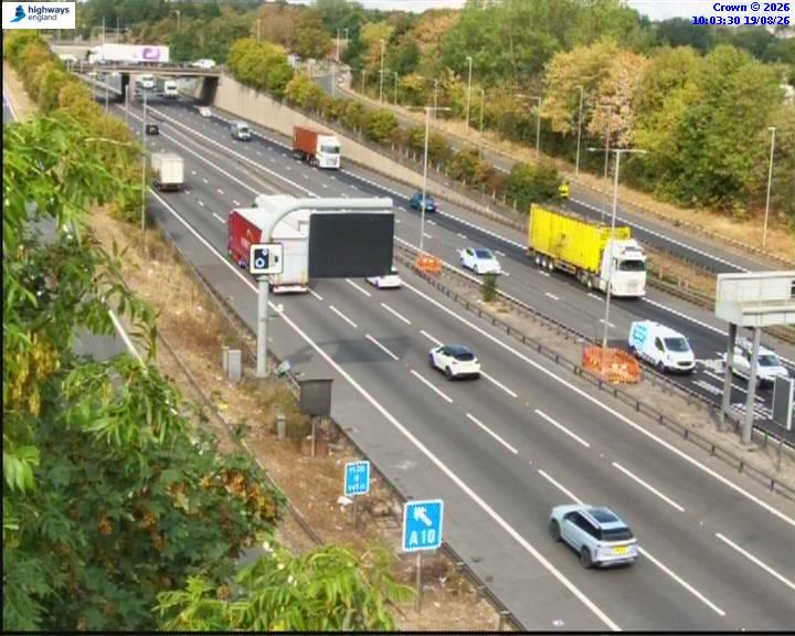 Click for full screen live camera. M25 55475 J25