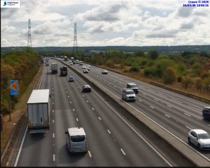 Click for full screen live camera. M25 55493 J25 – J26