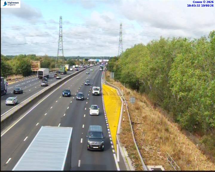 Click for full screen live camera. M25 55501 J25 – J26