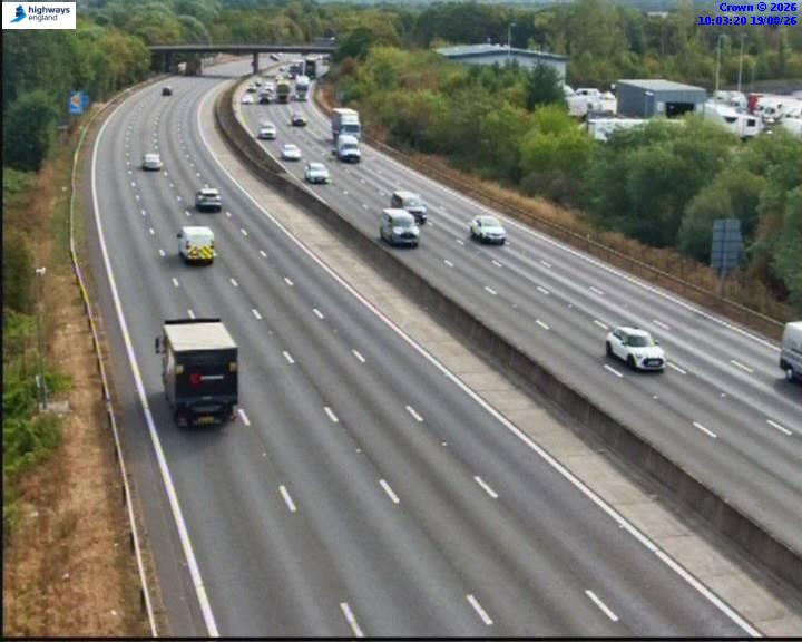 Click for full screen live camera. M25 55504 J25 – J26