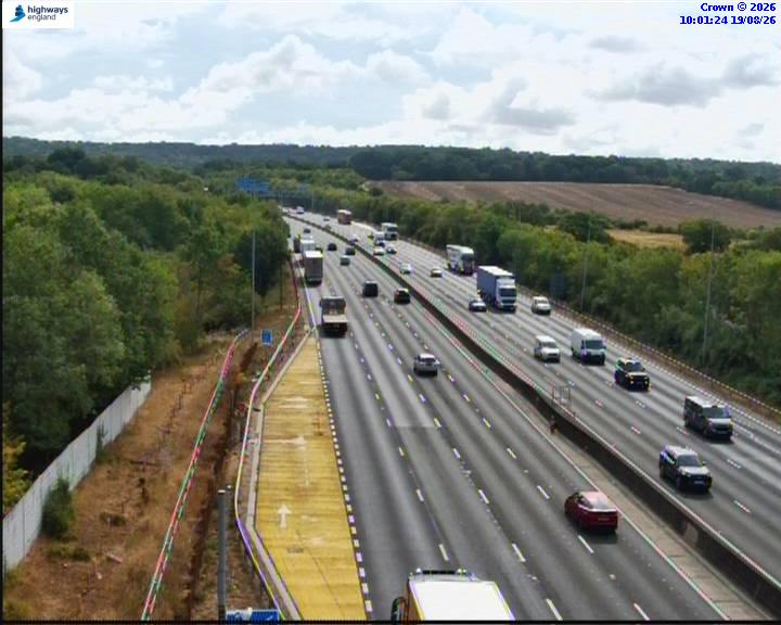 Click for full screen live camera. M25 55516 J25 – J26