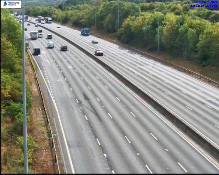 Click for full screen live camera. M25 55521 J25 – J26