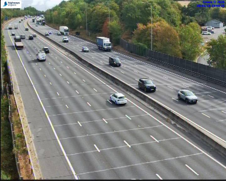 Click for full screen live camera. M25 55535 J26 – J27