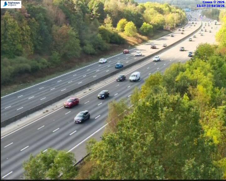 Click for full screen live camera. M25 55543 J26-J27