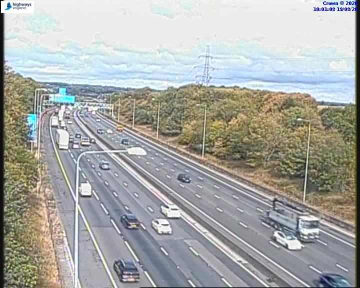 Click for full screen live camera. M25 55621 J28-J27