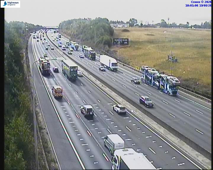 Click for full screen live camera. M25 55661 J27-J28