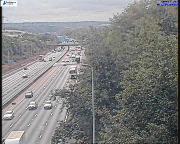 Click for full screen live camera. M25 55690 J28-J27