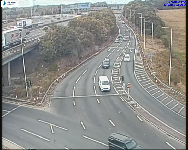 Click for full screen live camera. M25 55723 J28