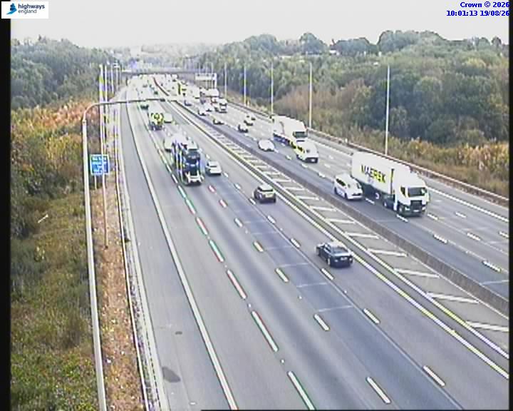 Click for full screen live camera. M25 55743 J29-J28