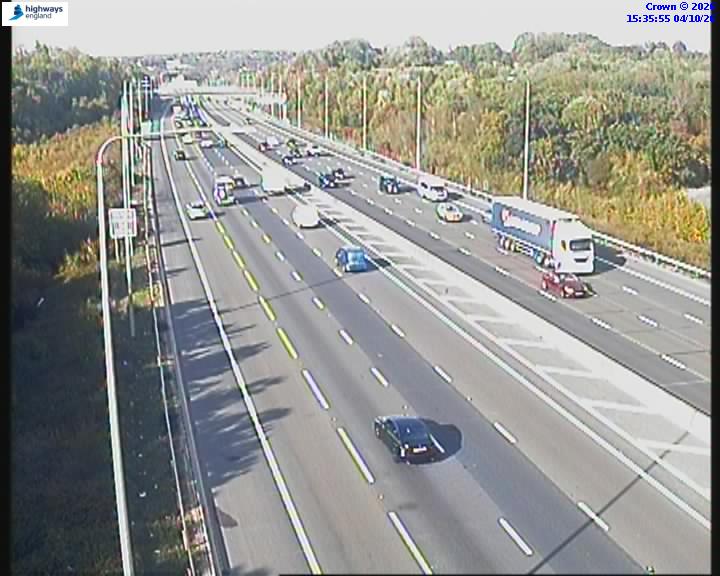 Click for full screen live camera. M25 55743 J29-J28