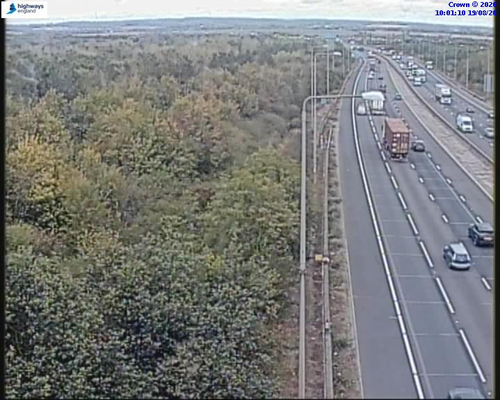 Click for full screen live camera. M25 55795 J30-J29