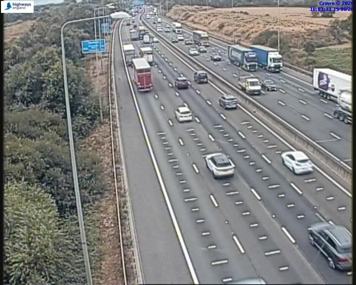 Click for full screen live camera. M25 55822 J29-J30