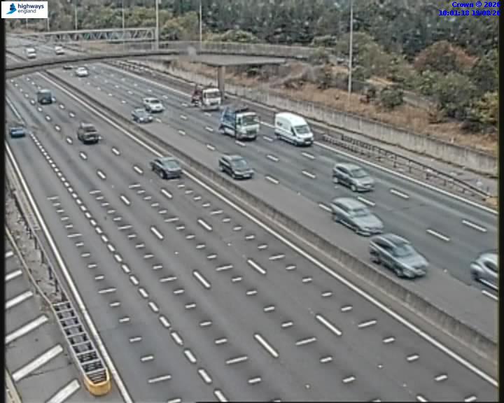 Click for full screen live camera. M25 55836 J29-J30