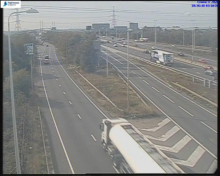 Click for full screen live camera. M25 55860 J30 – J31