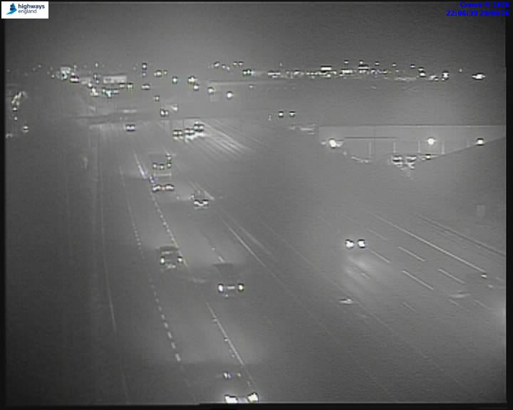 Click for full screen live camera. A282 55874 NB Dartford Crossing