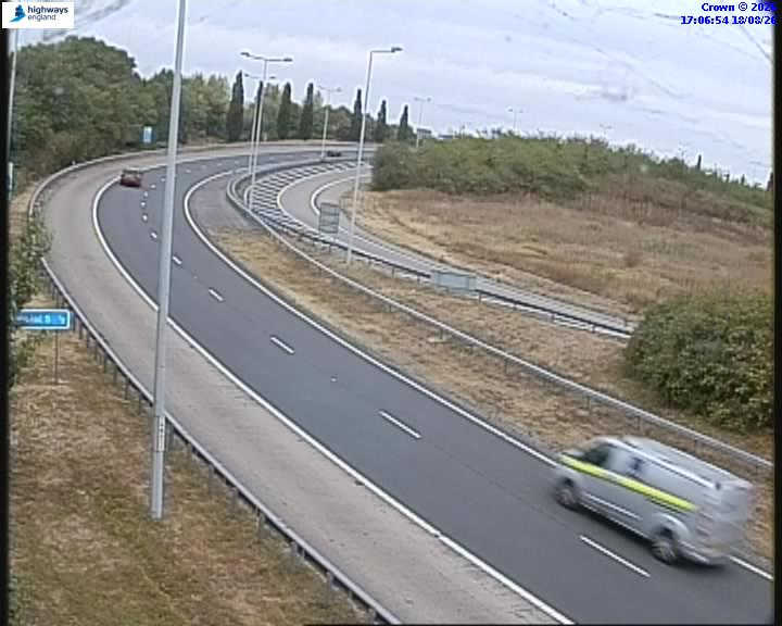 Click for full screen live camera. M25 57111 J14 T5 Spur