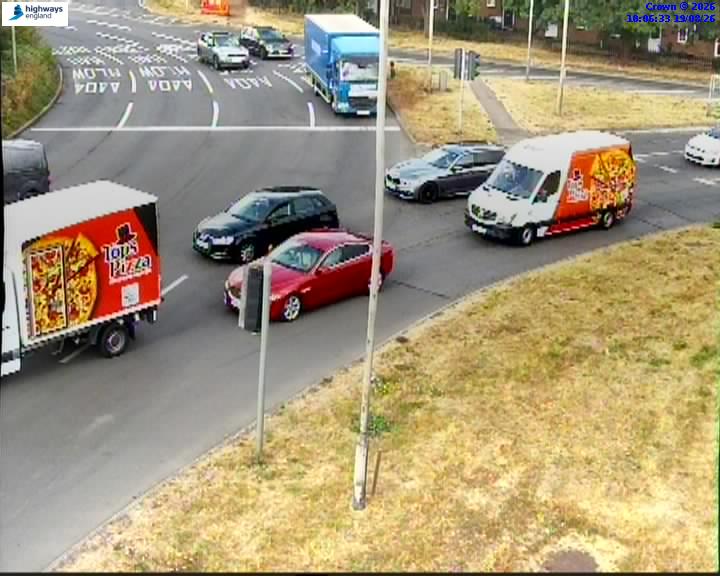 Click for full screen live camera. M40 58505 J4/A404