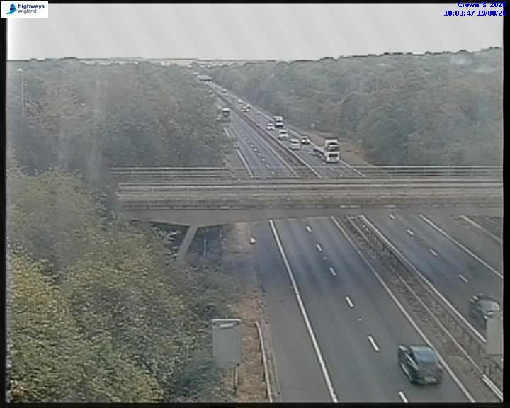 Click for full screen live camera. A1(M) 59294 J2-J3