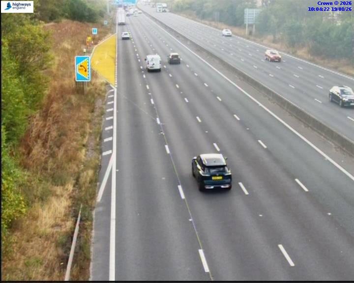 Click for full screen live camera. M1 63283 J19 – J18