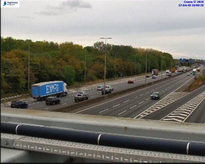 Click for full screen live camera. M1 63319 J19 – J18