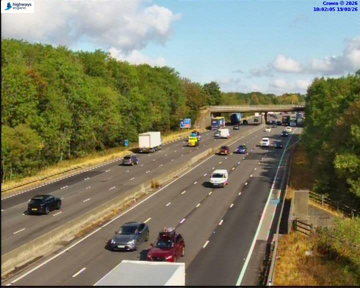 Click for full screen live camera. M1 64215 J29 – J28