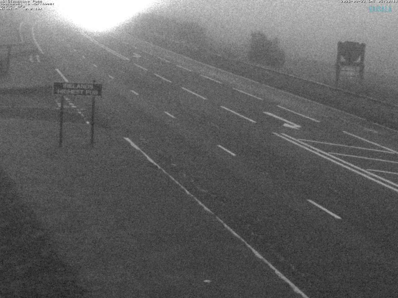 Click for full screen live camera. A6 Glenshane Pass