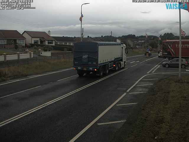 Click for full screen live camera. A28 Markethill