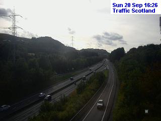 Click for full screen live camera. A720 Dreghorn