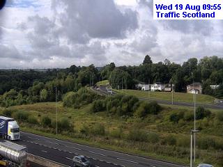Click for full screen live camera. A725 Bellshill (S)