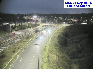 Click for full screen live camera. A725 Bellshill (S)