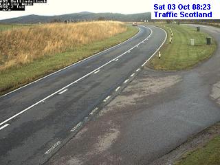 Click for full screen live camera. A75 Crocketford West