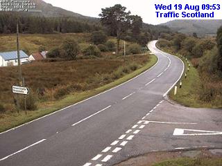 Click for full screen live camera. A82 Invergarry North