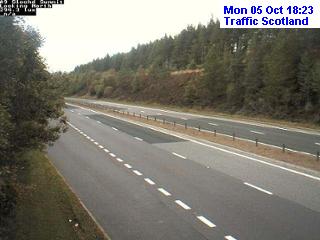 Click for full screen live camera. A87 Cluanie West