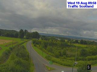 Click for full screen live camera. A9 Auchterarder (S)