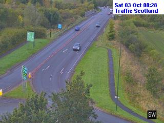 Click for full screen live camera. A9 Auchterarder (S)