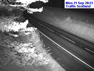 Click for full screen live camera. A9 Balhaldie North