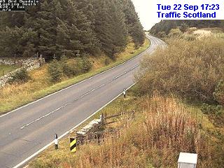 Click for full screen live camera. A9 Balhaldie South